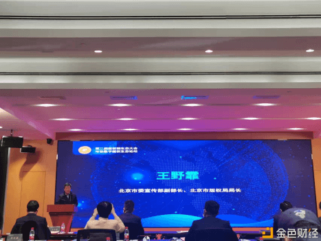 北京市委宣传部副部长王野霏：版权资产正成为普惠的数字资产 - 屯币呀